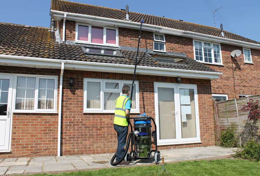 mid-wales gutter inspection